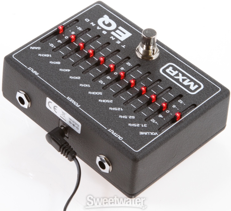 MXR M108 10 Band Graphic EQ | Sweetwater.com