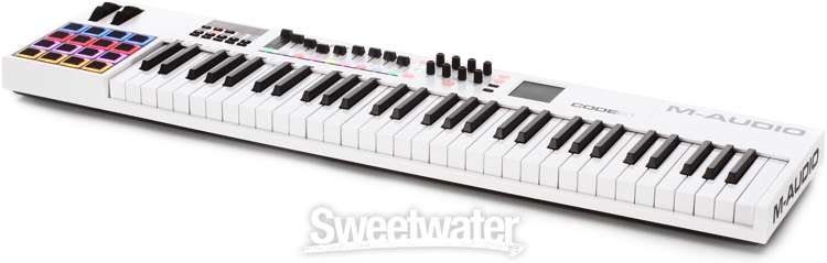 M-Audio Code 61 61-Key USB MIDI Controller | Sweetwater.com