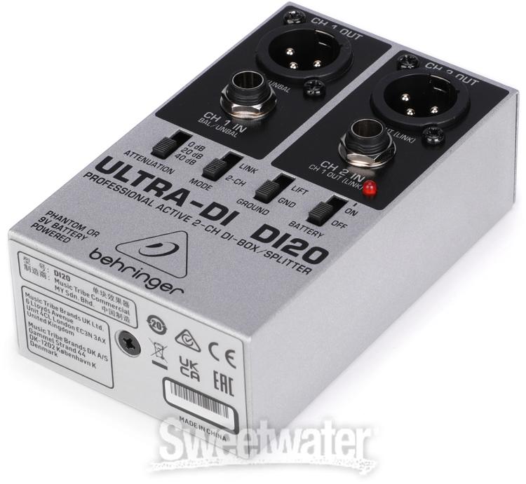 Behringer Ultra-DI DI20 | Sweetwater.com