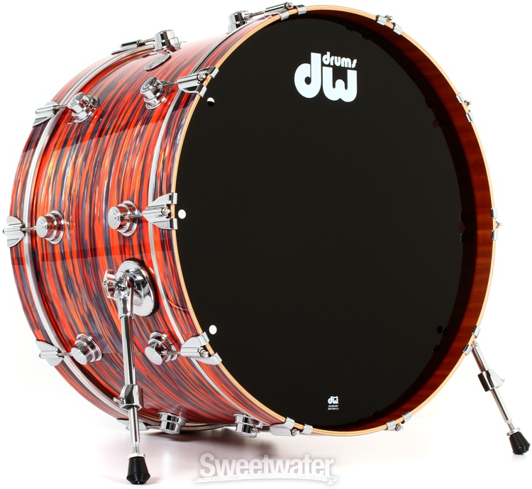 DW Collector's Series FinishPly Maple/Mahogany Shell Pack 4pc