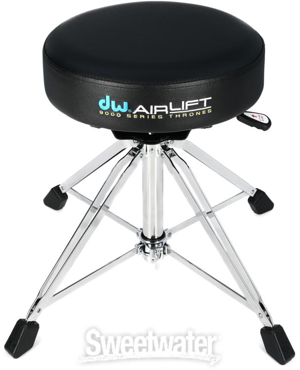 DW 9000 Series Drum Throne Round Seat Air LIft