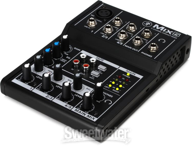 Mackie Mix5 5input Compact Mixer