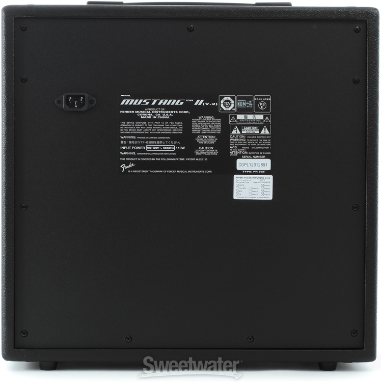 Fender Mustang II V.2 Modeling 40W 1x12" Guitar Combo Amp