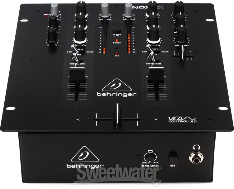Behringer Pro Mixer NOX101 2channel DJ Mixer