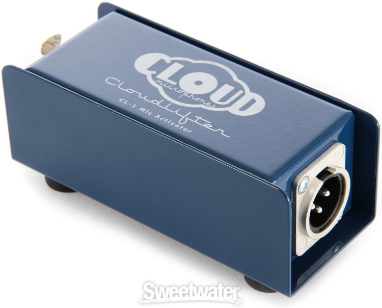 Shure SM7B with Cloudlifter CL1