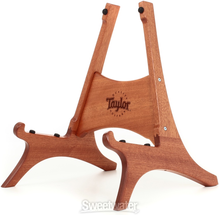 Taylor Guitar Stand Natural, Sapele and Mahogany