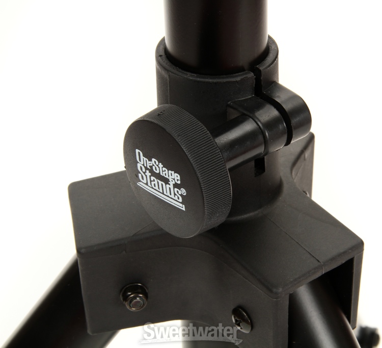 OnStage Stands AllAluminum Speaker Stand Pack w/Bag