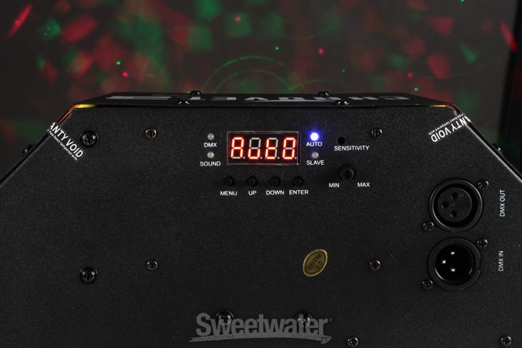 Chauvet DJ Swarm 5 FX - Derby, Laser, Strobe Effect | Sweetwater.com