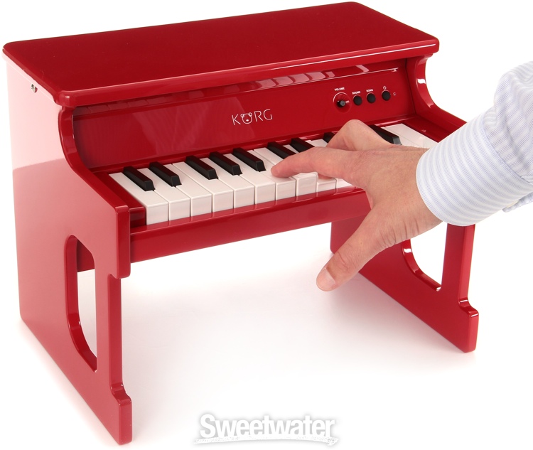 tinyPiano Digital Toy Piano Red