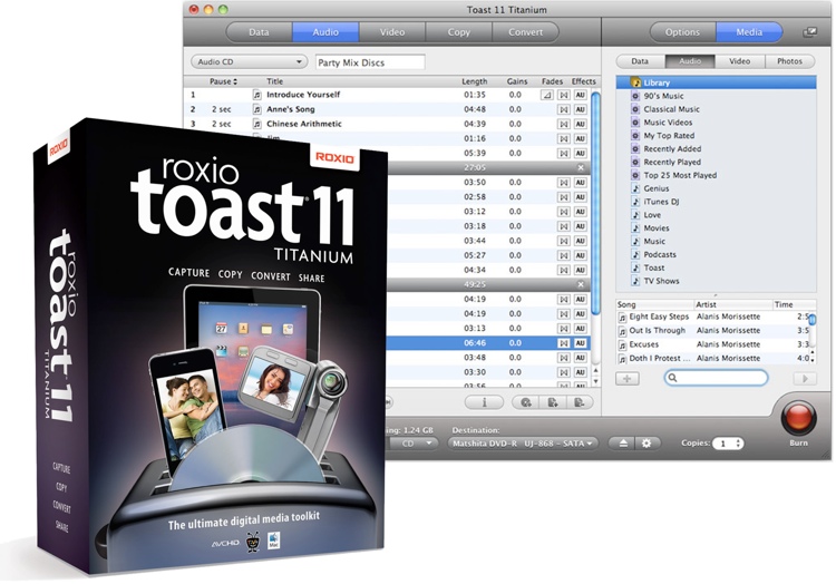 Roxio Toast Titanium 17.4 Multilingual macOS Free Download
