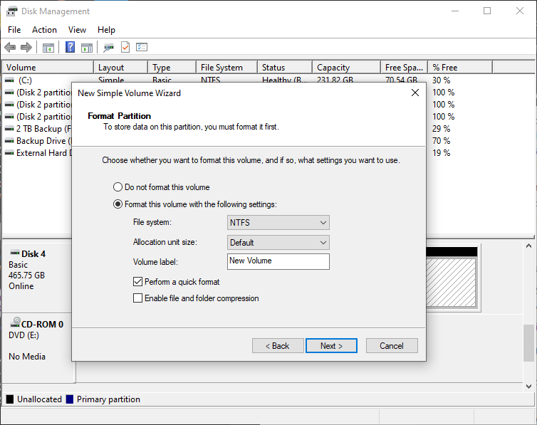 How to Format External Hard Drive on Windows |